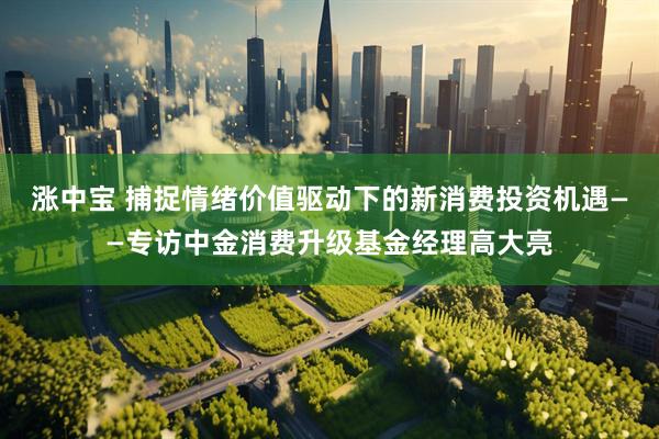 涨中宝 捕捉情绪价值驱动下的新消费投资机遇——专访中金消费升级基金经理高大亮