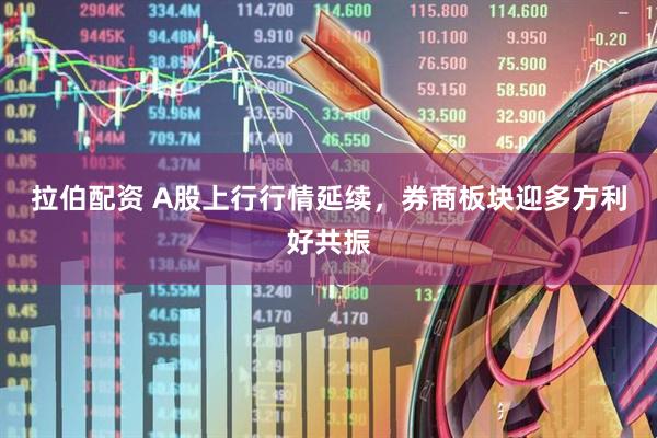 拉伯配资 A股上行行情延续，券商板块迎多方利好共振