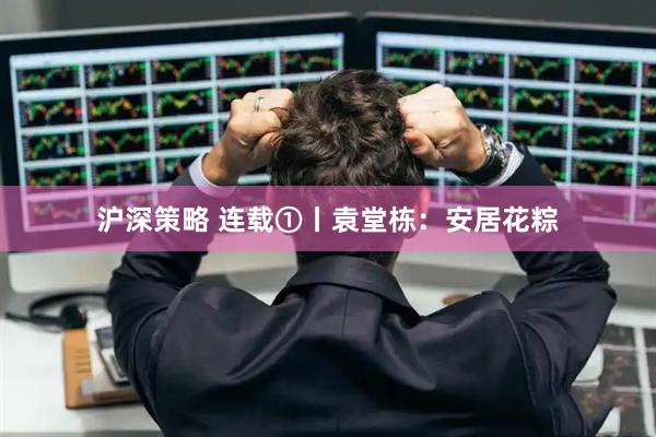 沪深策略 连载①丨袁堂栋：安居花粽