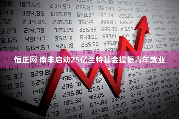 恒正网 南非启动25亿兰特基金提振青年就业
